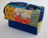 Diaper / Lge Messenger / Nappy Bag - How Now Brown Owl