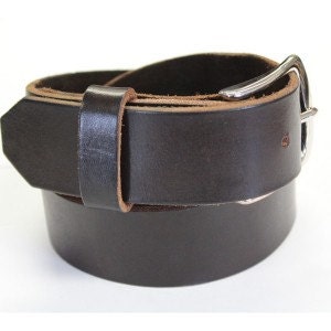 NEW Leather Belt - Cafe - Handmade in the U.S.A.