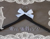 SALE Personalized Wedding Hanger/ Brides Hanger/ Bride/ Name Hanger/ Wedding Hanger / 47 ribbon colors