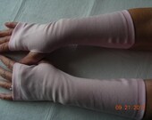 Pink Arm Warmers Fingerless Gloves, Texting Gloves, Driving Gloves, Hand Warmers, Mitts, Arm Gloves, Gloves, Arm Sleeves