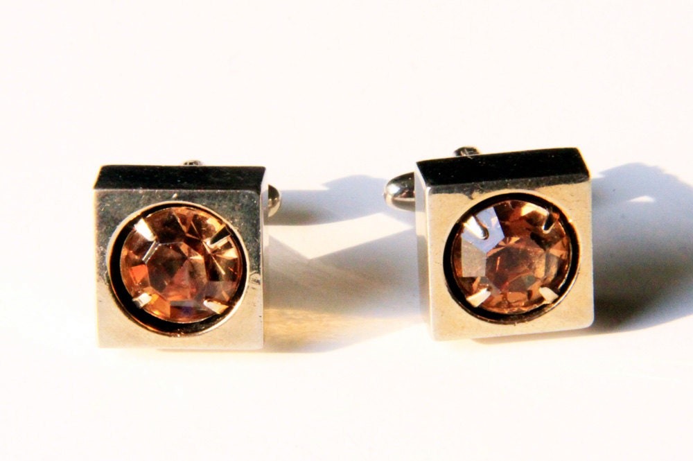 Rock Solid Square Cuff Links