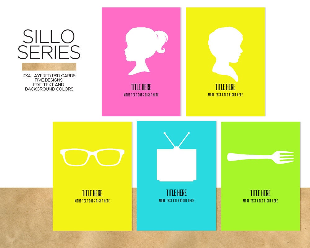 Sillo Series / 3x4 Layered Cards
