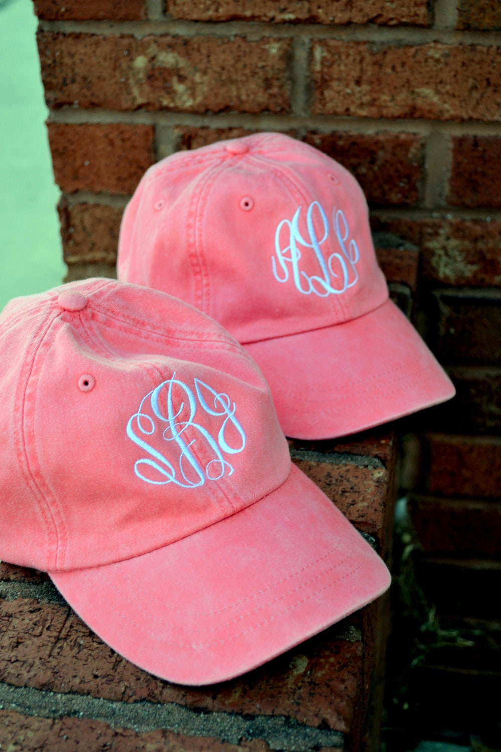 MONOGRAMMED Baseball Hat Cap ASSORTED COLORS - Bridesmaid Gift - Sorority - Greek - Bridal Shower