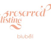 Reserved Listing for Jessica Gentry (gentryjl)