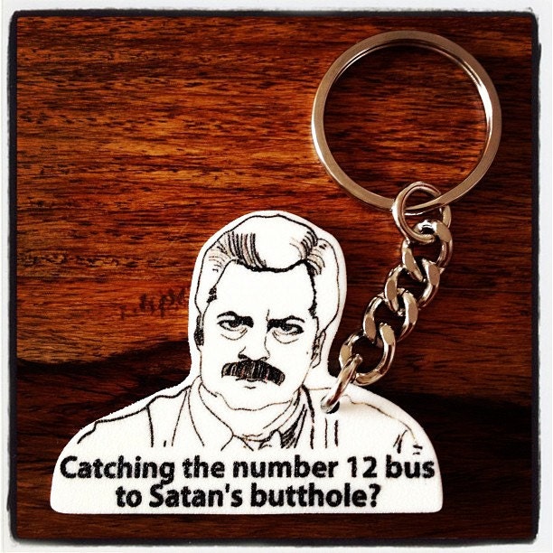 Ron Swanson says... Catching...