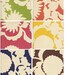 22 x 22" Designer Pillow Cover - Quadrille China Seas Flora Background