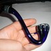 Sherlock in cobalt blue with accent lines on mouthpiece and spiderweb bowl
