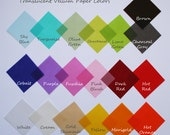 RESERVED for Cyndi -- Translucent Origami Paper,  Medium Sized, Assorted Rainbow Pack for paper folding, diy crafts