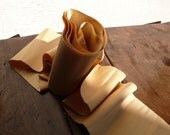 Vintage trim, ribbon, yellow, gold, sewing supplies, french, paris, haute couture, french vintage finds by ancienesthetique