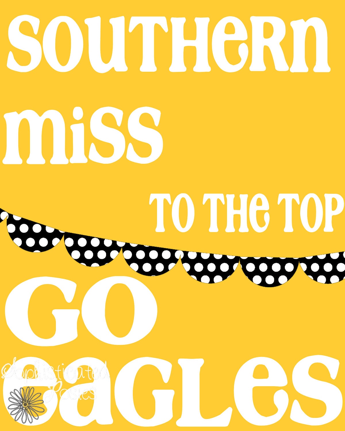 Southern Miss Print