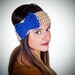 Adorable Hand Crocheted Bow Headband