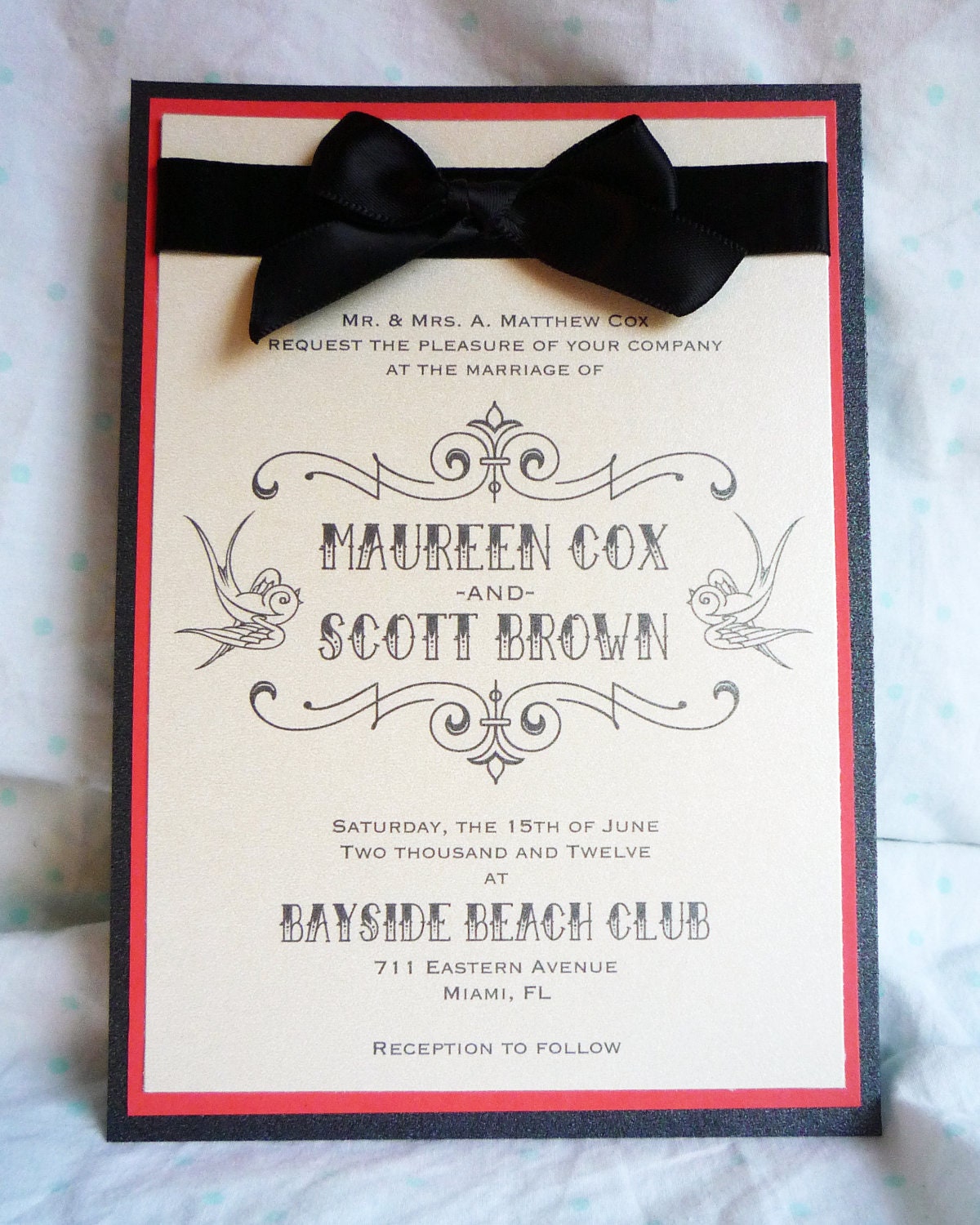 Inked - Custom Wedding Invitations