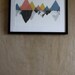 Mountain Triangles / Reserved, please do not purchase