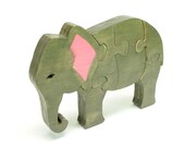 3D Elephant Puzzle - Elephant Room Decor