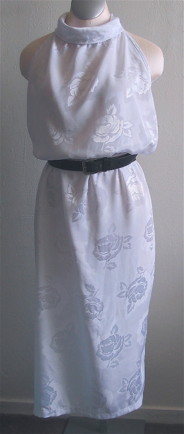 Vintage 80's Sleeveless Dress