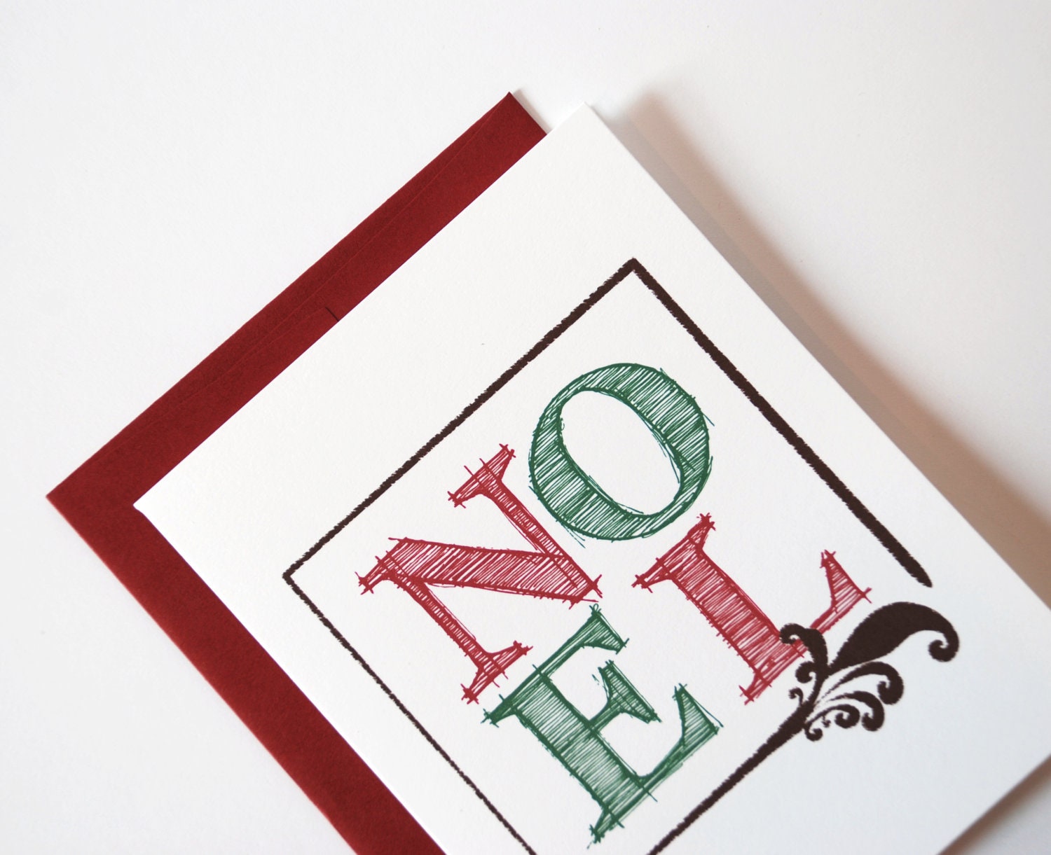 Noel Christmas Cards Set of 10