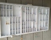 Custom Order Letterpress Jewelry Hanger