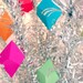 DIY Geometric Paper Ornaments - Set of 8 Paper Polyhedra Templates - Brights Palette