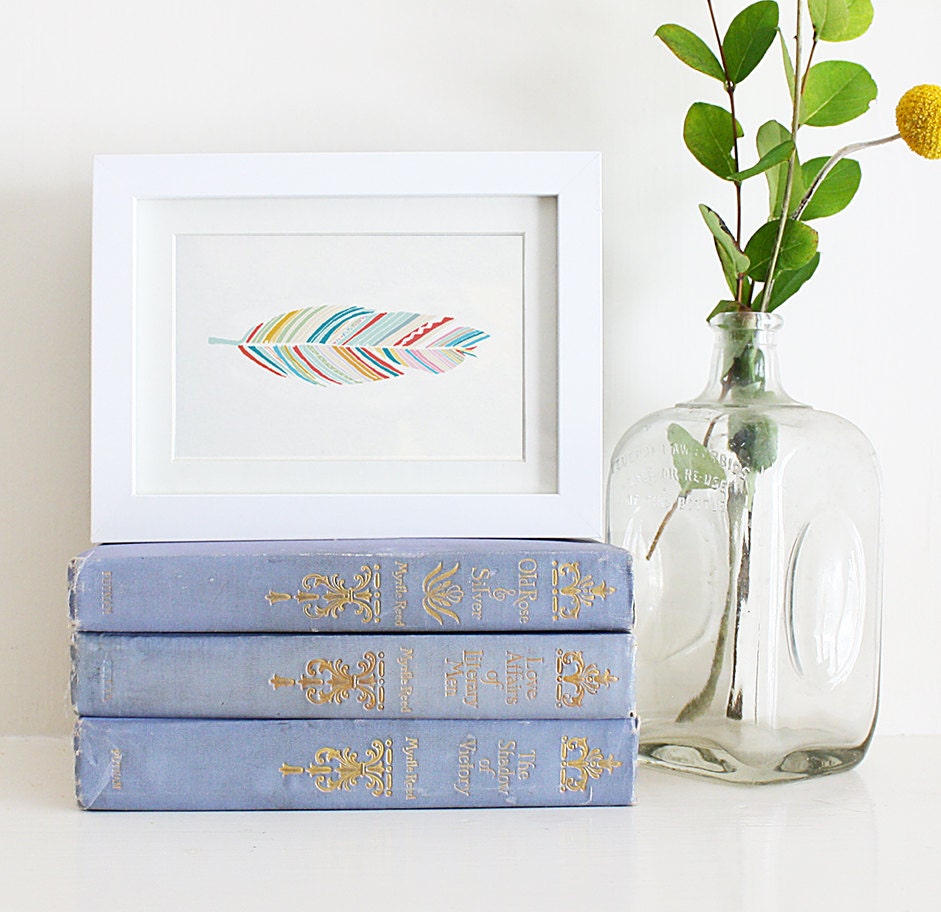 One Feather 5" x 7" Print