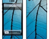 iPhone 5 Decal - Blue Leaf