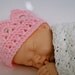 Baby Tiara Princess Crown Costume, Photo Prop, Crocheted