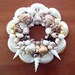 SeaShell Pearlized Wreath 3