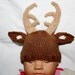 Knitted Deer Hat