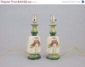 SALE Table Lamp Pair Lamp Set Matching Lamps Antique Lamp