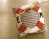 Ring pillow, nautical, beach, seaside