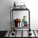 RESERVED Vintage Metal Rolling Cart- Bar Cart - Industrial Distressed Furniture