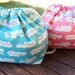 Chid's Backpack Lunch Bag - Blue Hippos