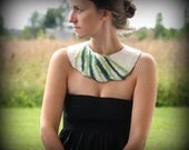 Felted necklace felted collar