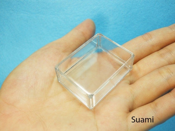 Tiny Clear Plastic Boxes Display Boxes Clear Display by SuAmi