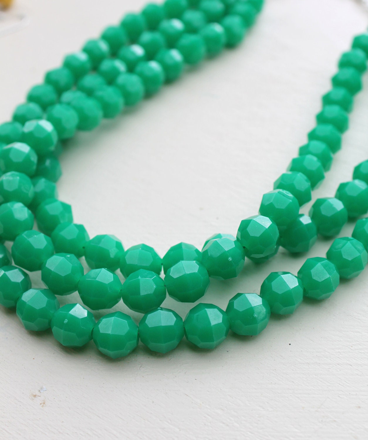 ON SALE Beaded Statement Necklace  MaNy Colors to choose from...14 colors to choose from