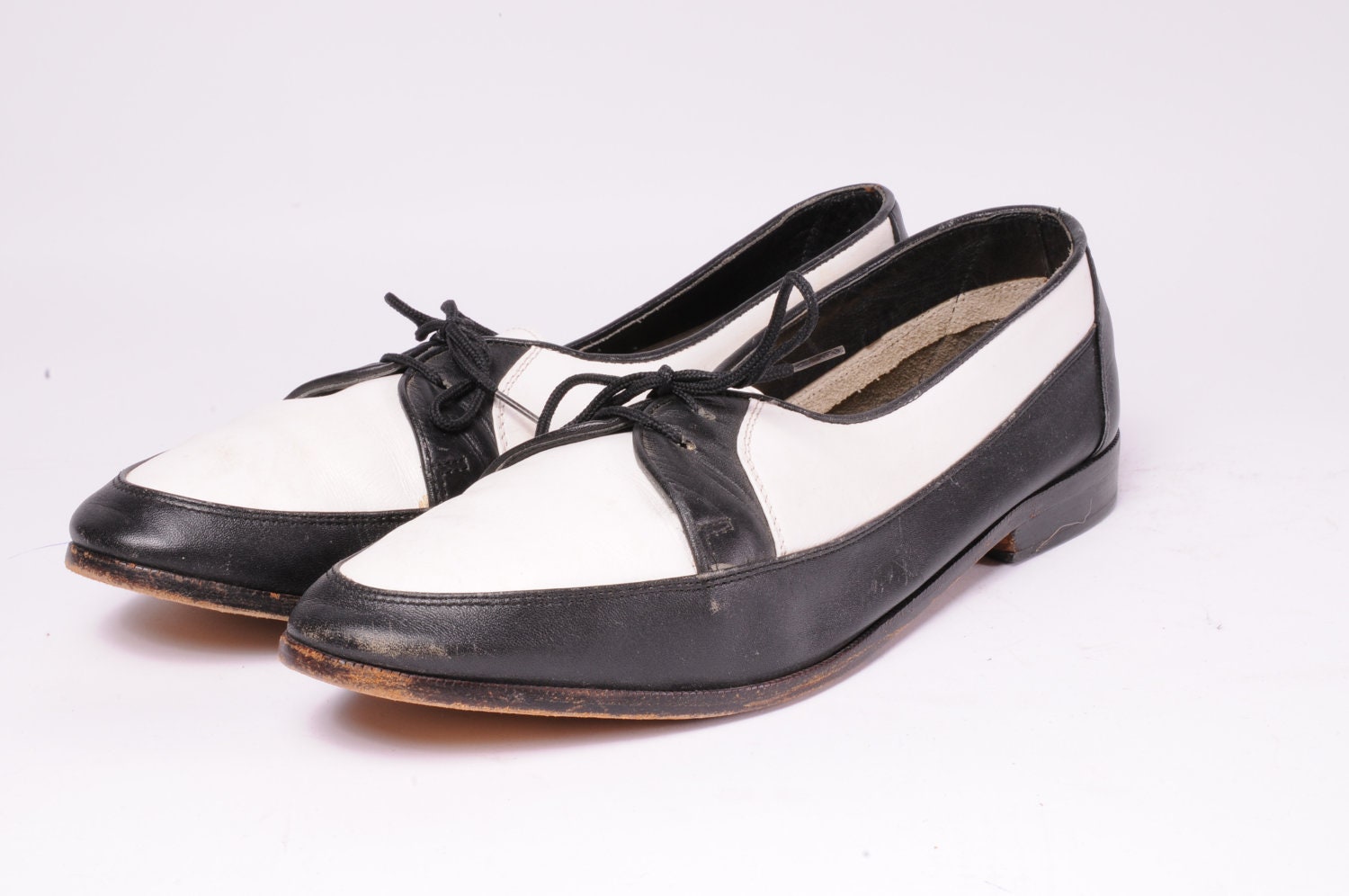 1980's New Wave Size 10 Two Toned Shoe