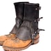 Vintage Steam Punk Leather Spats A