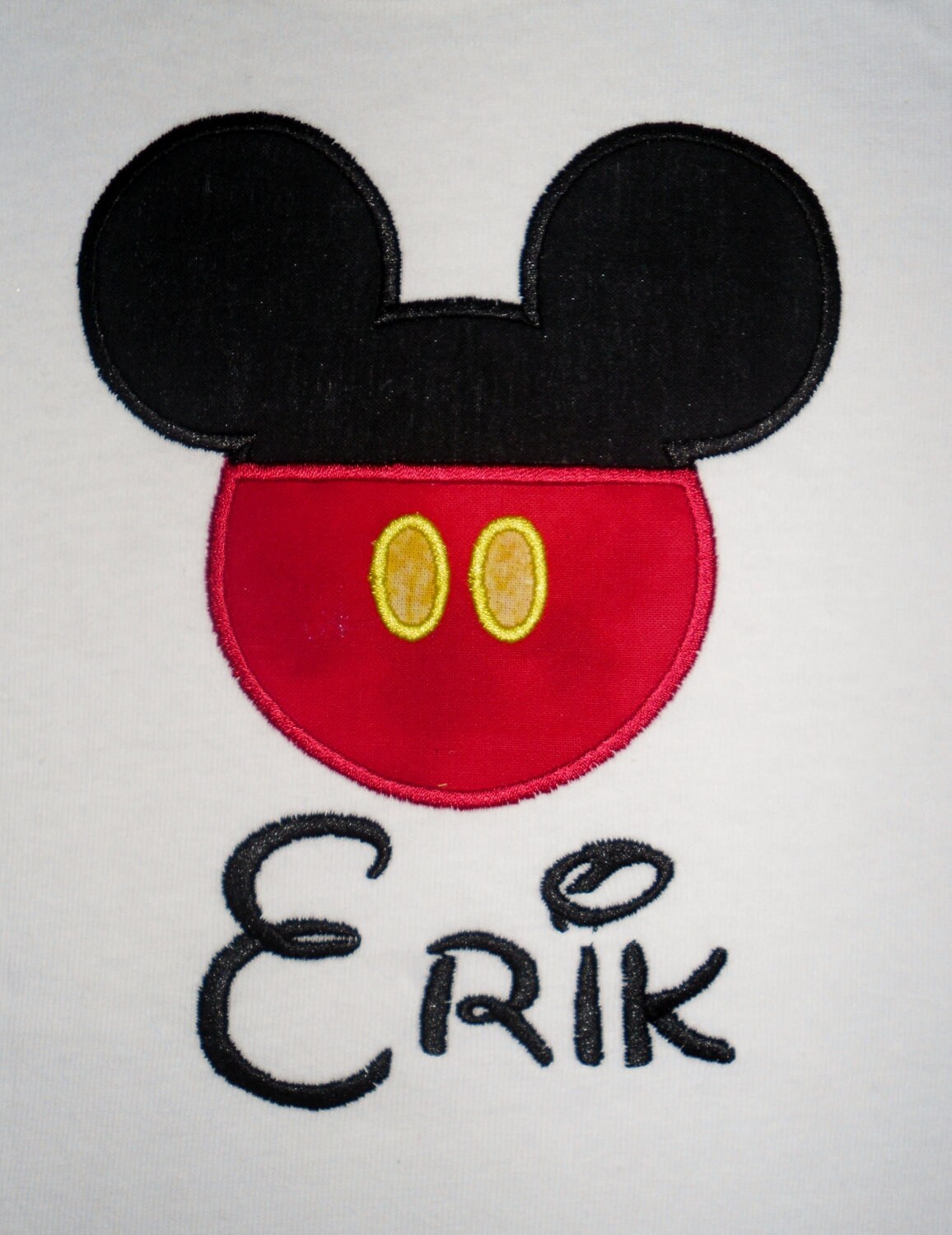 Mickey Mouse Lettering