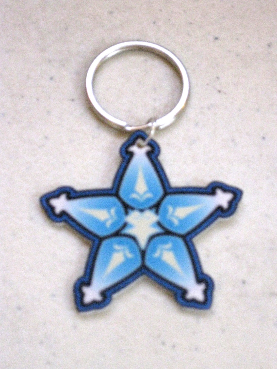 Aqua's Lucky Charm - Kingdom Hearts Keychain from Birth By Sleep