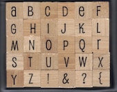 BRAND NEW Studio G  wooden Alphabet stamp set (30 stamps)