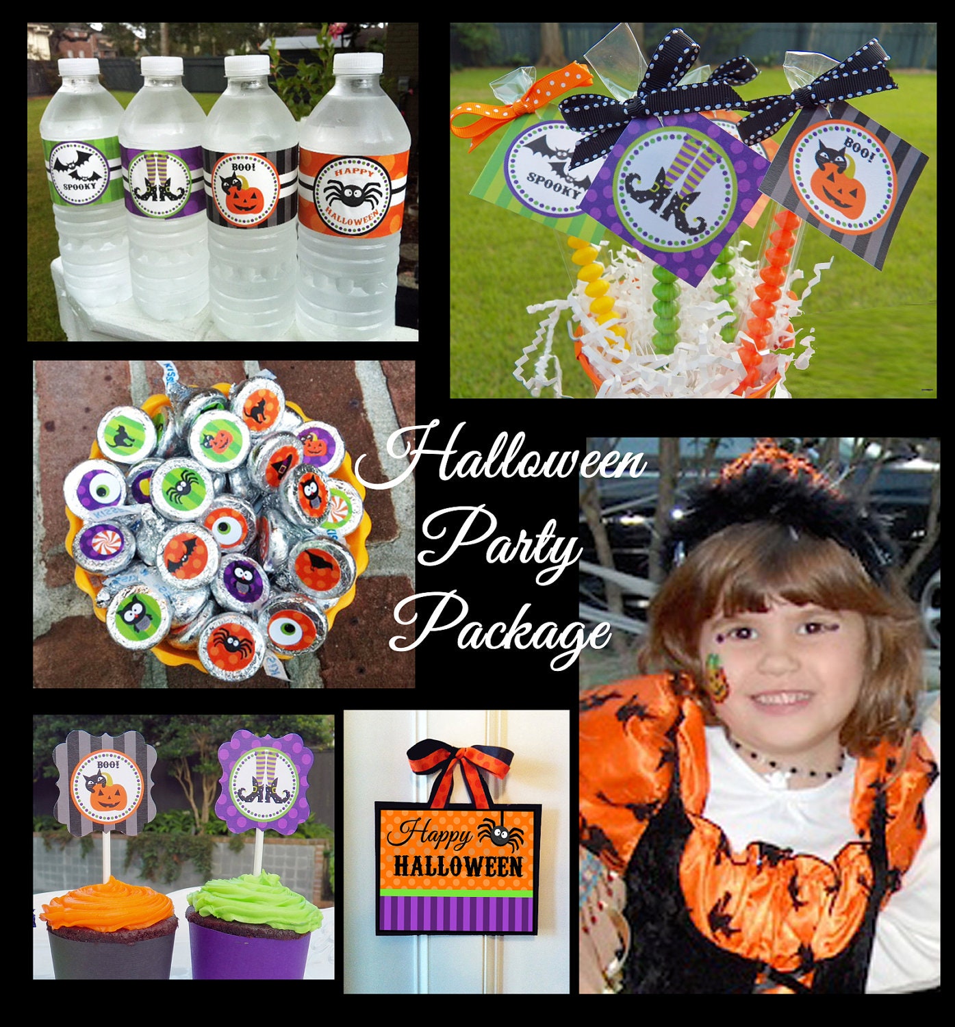 Halloween Party Package Printable - Fun and Fabulous Collection Il_170x135