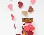 Paper Garland - Hearts - Autumn Love