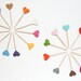 Cupcake Toppers - Hearts