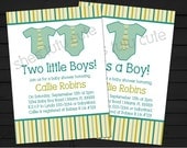 Little Man Baby Shower Its A Boy Invitation Digital File YOU-PRINT Il_170x135