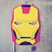 Iron Man Photo Prop // Photo Booth Prop // Super Hero Prop // Super Hero Mask