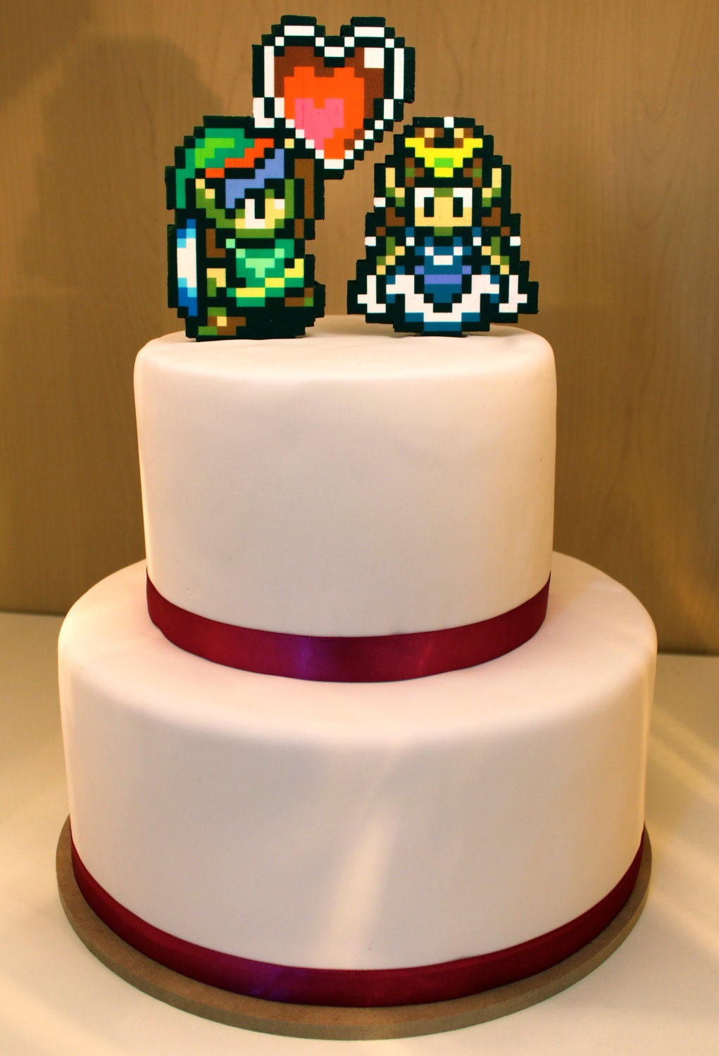 Zelda Wedding Toppers by StudioSweets on Etsy, $32.00. Super cool