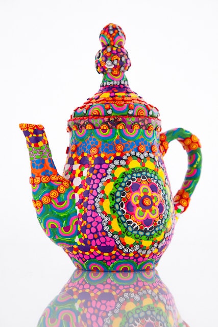 Fairytale Ceramic Teapot, "Goldilocks"