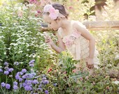 Fabulous Vintage Inspired Pink Lace  Headband