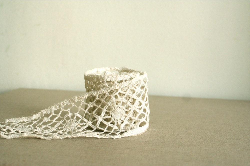 antique handmade french lace