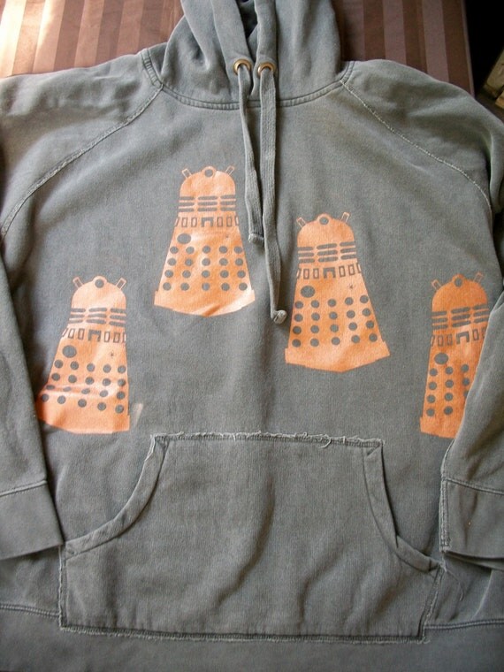 INVASION Hoodie Charcoal Size Extra Large