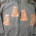 INVASION Hoodie Charcoal Size Extra Large